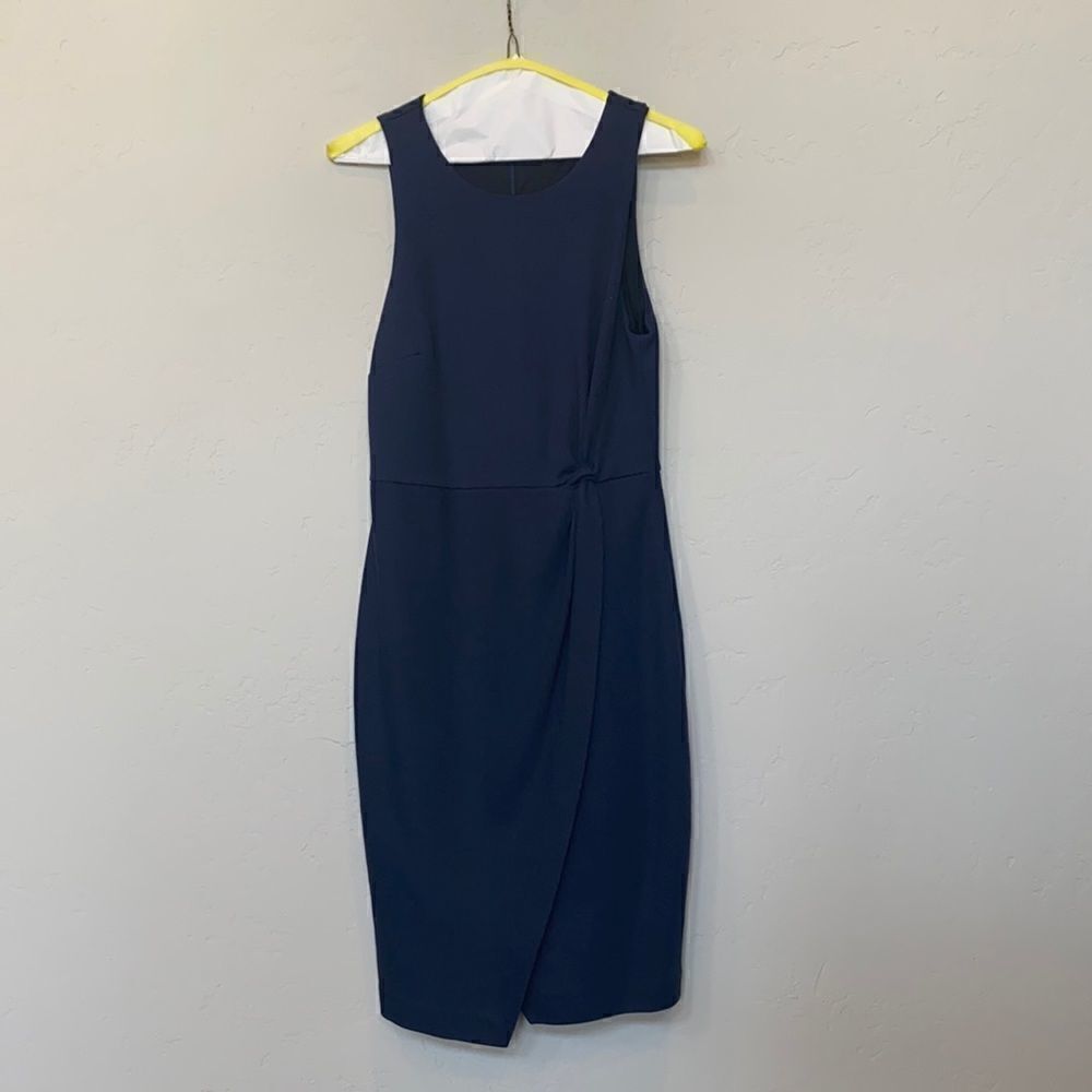 Banana Republic Navy Blue Work Dress